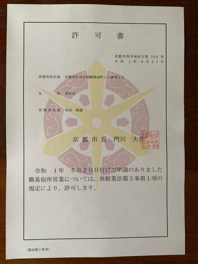 明和荘mei Wa Inn Kyoto Ngoại thất bức ảnh